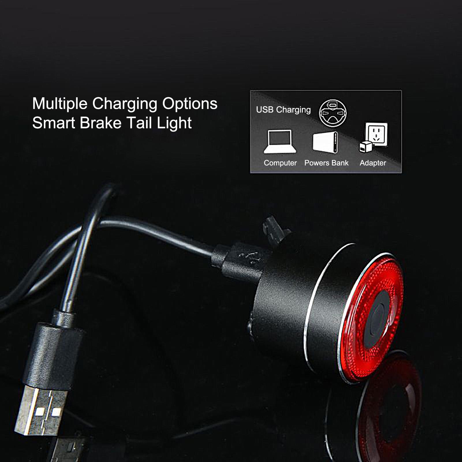 Commuting With Road Bike - Bike Tail Light Smart LED Bike