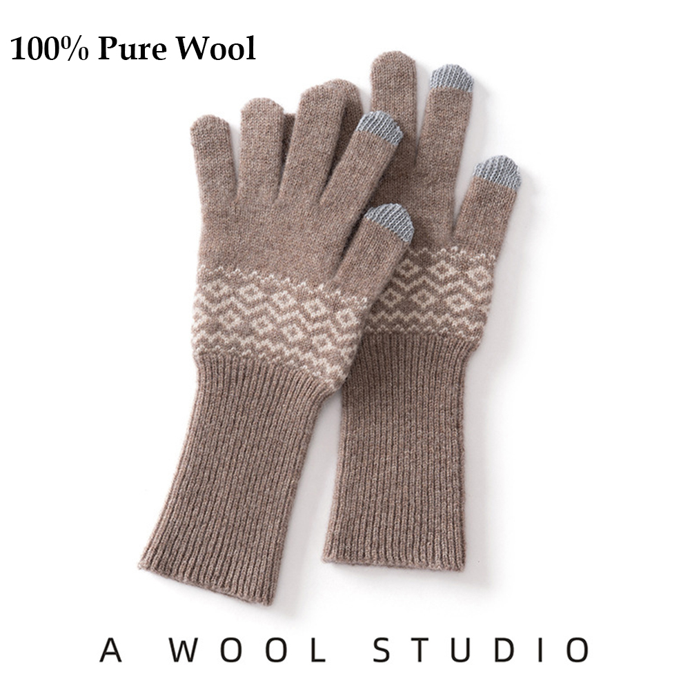 100% Wool Touchscreen Gloves C - Winter Cycling Commute review and price