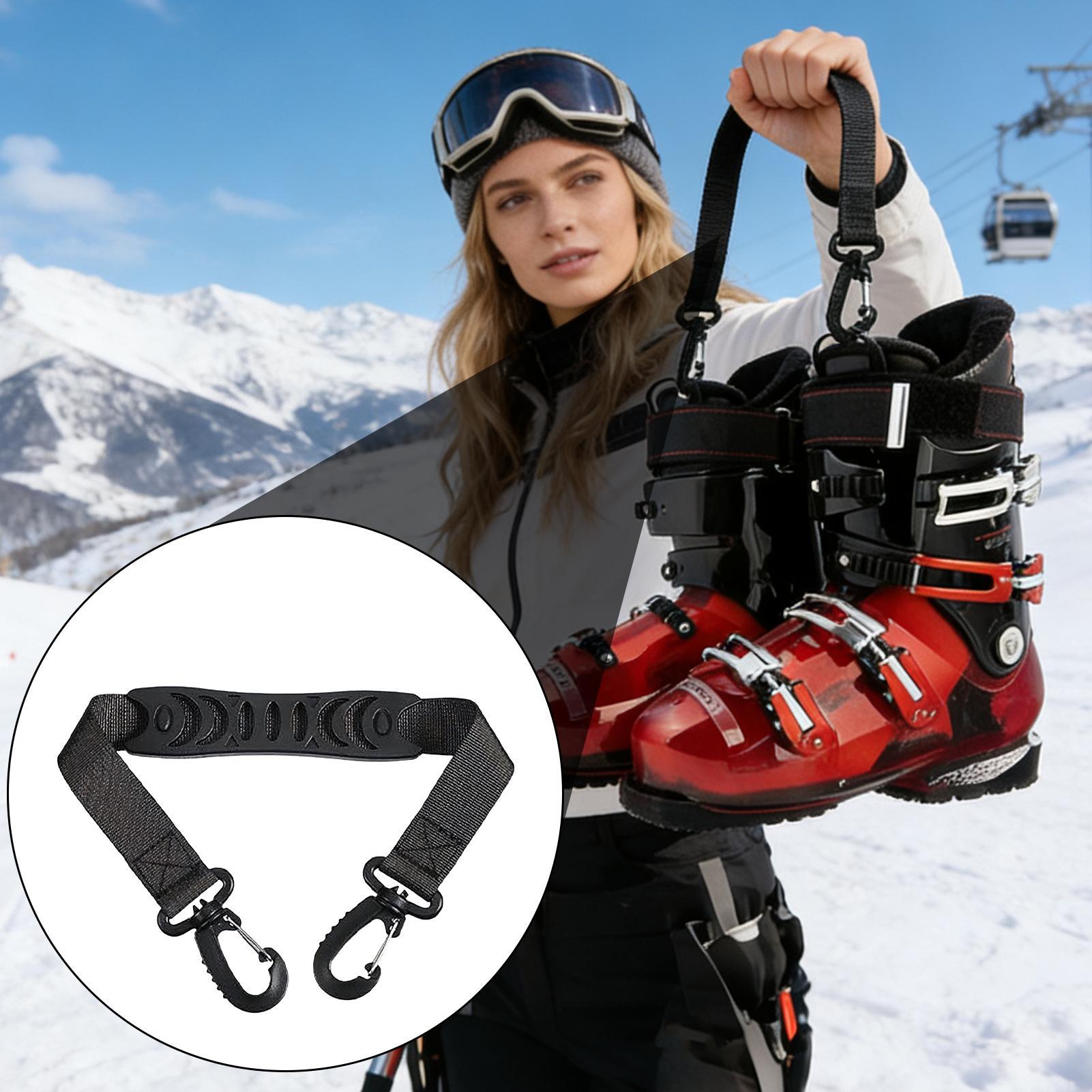 Ski Boot Straps Gear Shoulder  - Cycling Commuting review and price