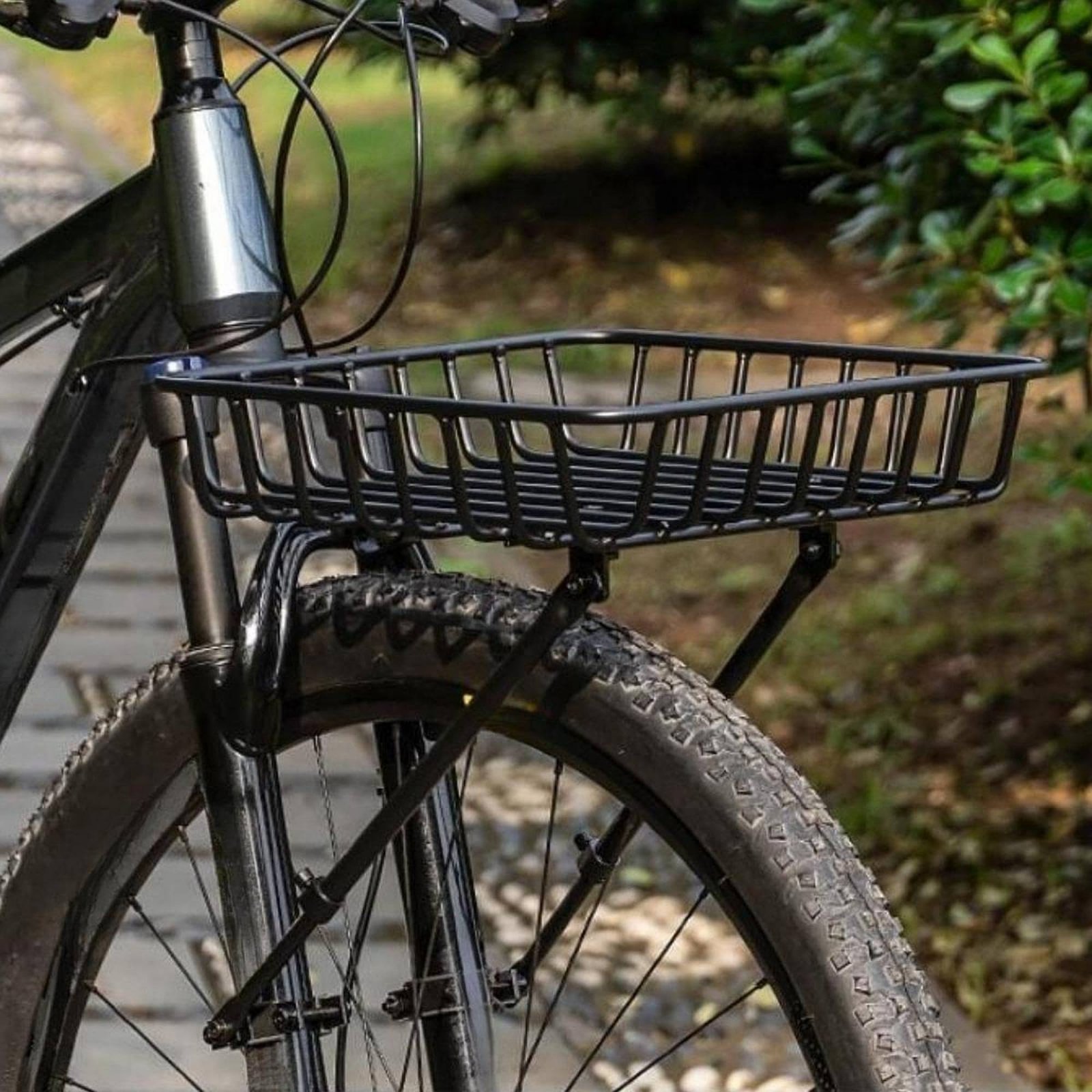 Aluminum Front Basket Lightwei - Cycling Commuting review and price