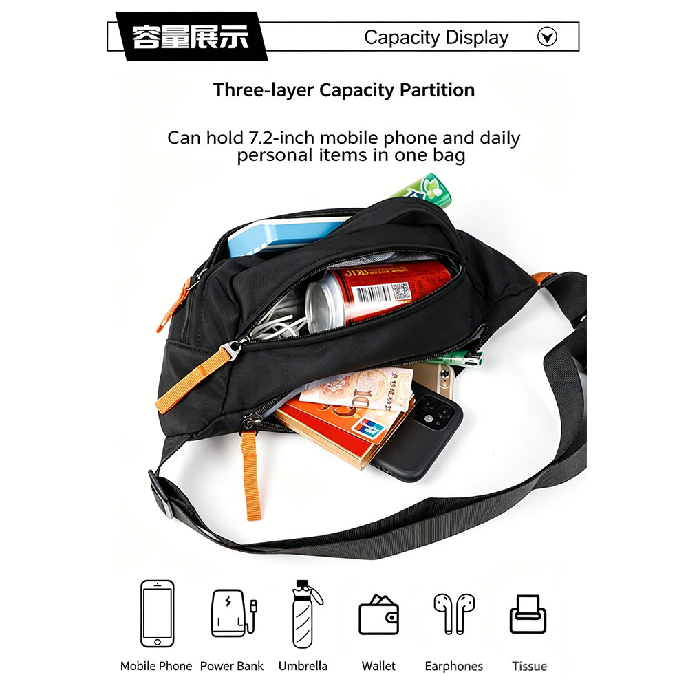 Daily Use Casual Fanny Pack Wa - Waterproof Cycling Commute review and price