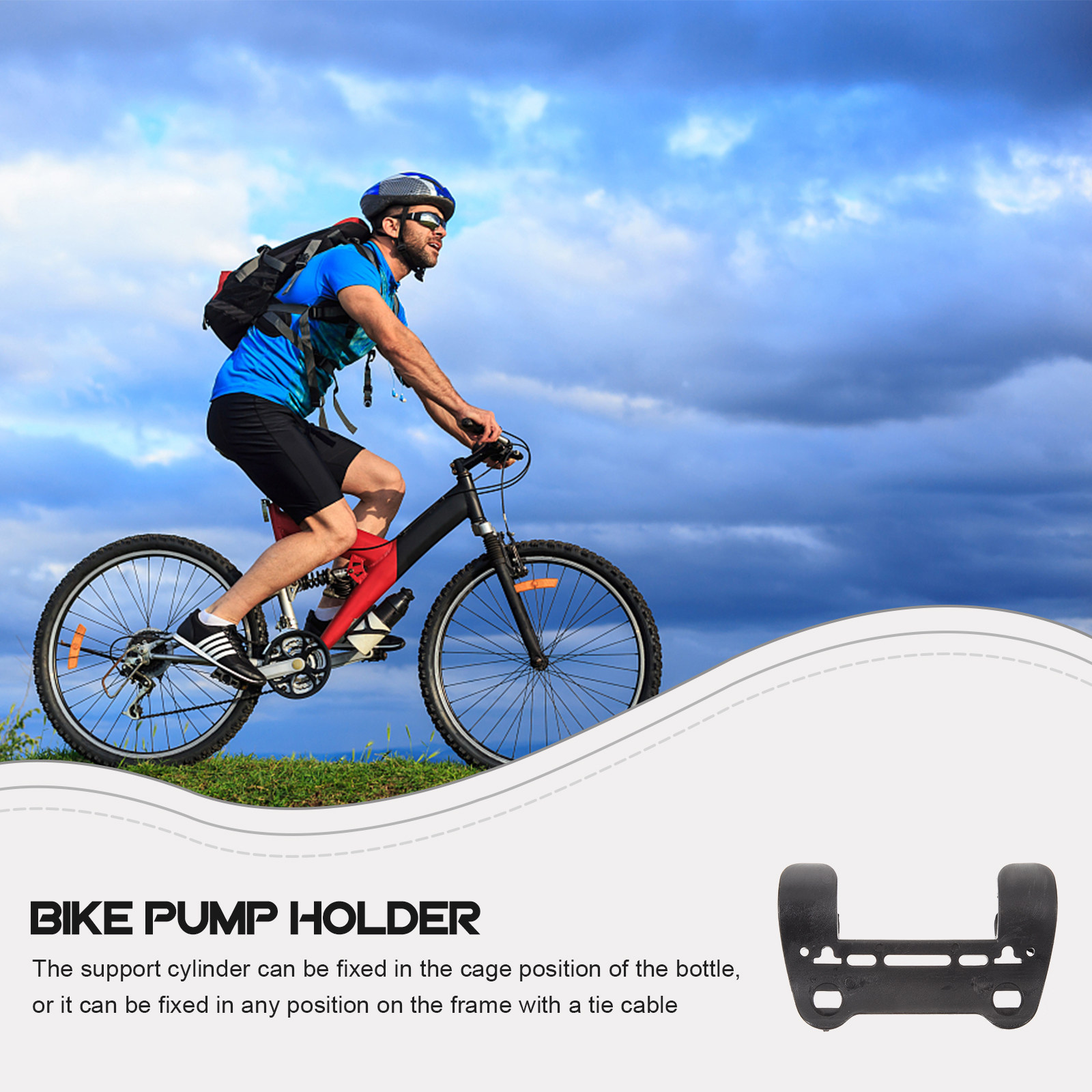 Sturdy Lightweight Bike Pump H - Bike Pump Frame Mount review and price