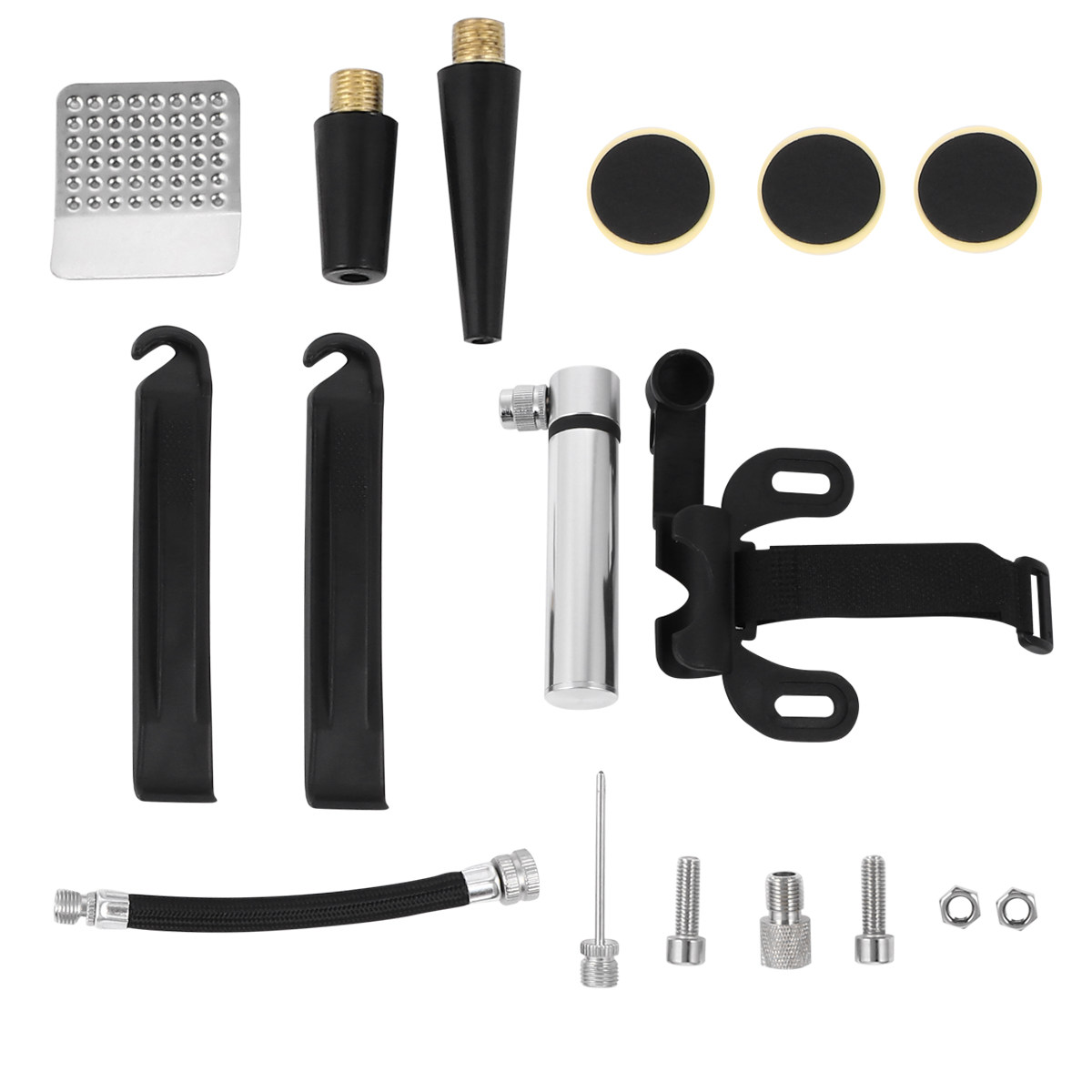 Bike Pump and Puncture Repair  - Bike Pump Frame Mount review and price