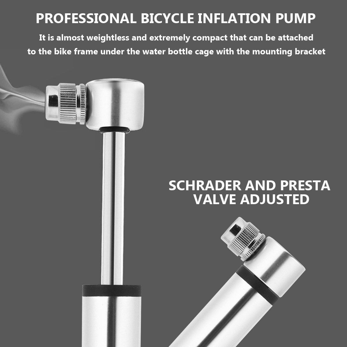 Bike Pump and Puncture Repair  - Bike Pump Frame Mount review and price